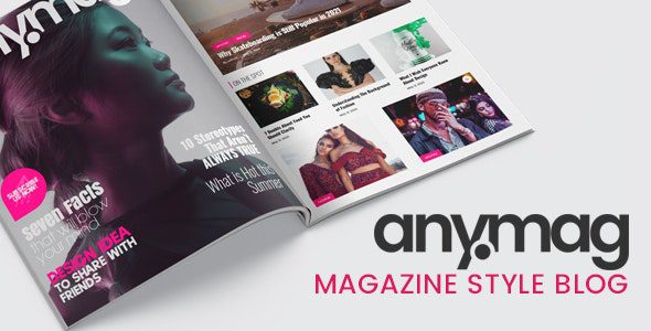 Anymag 2.9.7 – Magazine Style WordPress Blog